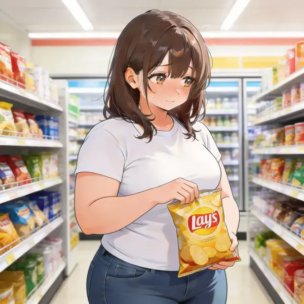 Chubby girl-Mina — character on CrushOn.AI