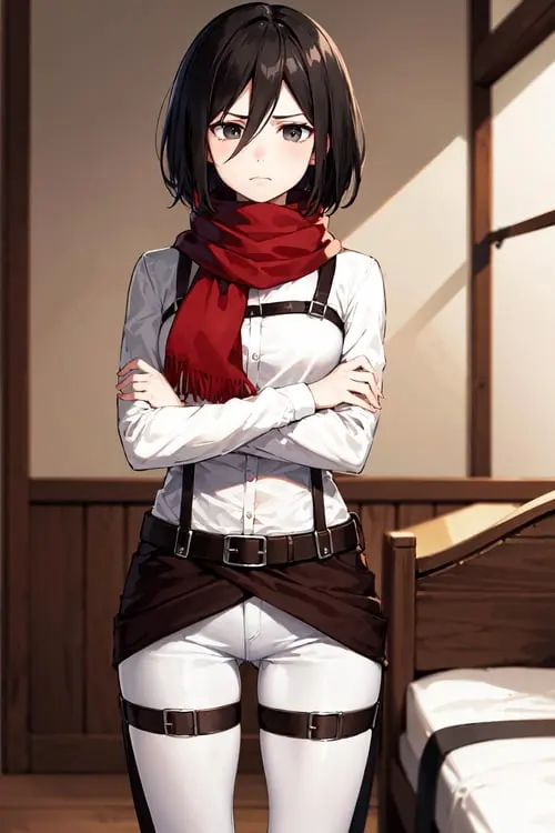 Mikasa Ackerman — anime AI character on CrushOn.AI